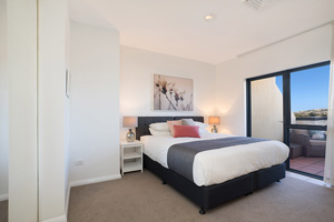 The Third Bedroom of the Three Bedroom Apartment at Boulevard Apartments.