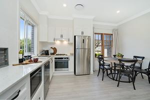 The Kitchen and Dining Area of Adams Street Maitland.