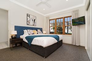 The Main Bedroom of Adams Street Maitland.