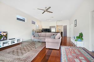 The Lounge Room at Cooks Hill Cottage.