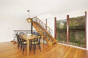 The open plan Living Room of Oceanview Terrace.