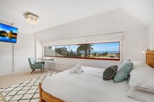 The Main Bedroom of Oceanview Terrace.