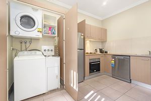 The Laundry of a 2 Bedroom Townhouse Apartment at Birmingham Gardens Townhouses.