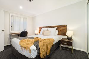 The Fourth Bedroom of a 5 Bedroom Townhouse Apartment at Birmingham Gardens Townhouses.