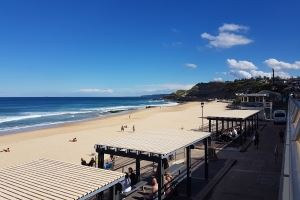 The Sandbar Townhouse provides direct acess to Newcastle Beach.