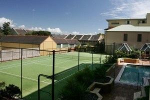 The recreation facilities at the Sandbar Townhouse.