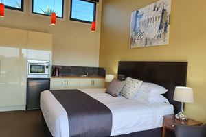 The Guest Bedroom at Sanctuary Hill Retreat.