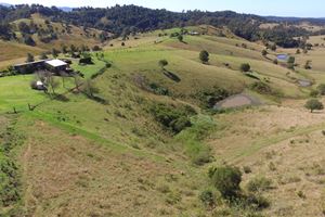 Aerial View of Sanctuary Hill Retreat.