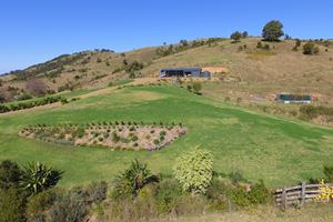 Aerial View of Sanctuary Hill Retreat.