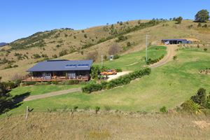 Aerial View of Sanctuary Hill Retreat.