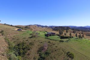 Aerial View of Sanctuary Hill Retreat.