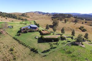 Aerial View of Sanctuary Hill Retreat.