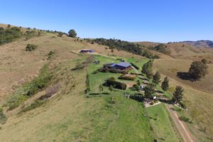 Aerial View of Sanctuary Hill Retreat.