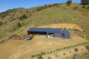 Aerial View of Sanctuary Hill Retreat.